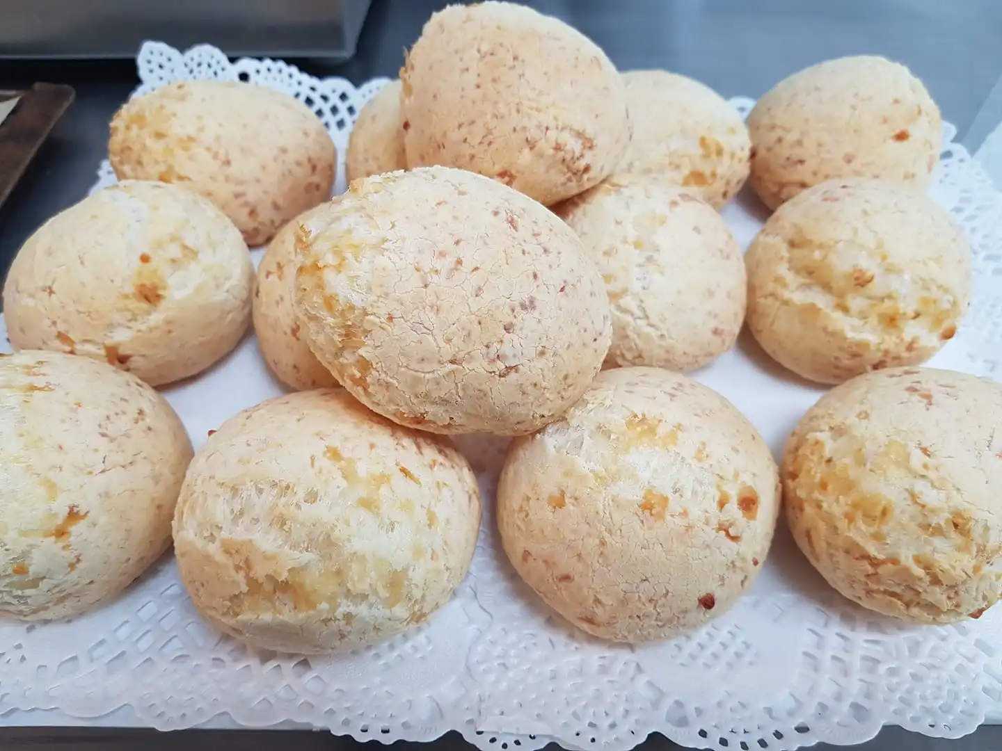 Cuñapé recién horneado